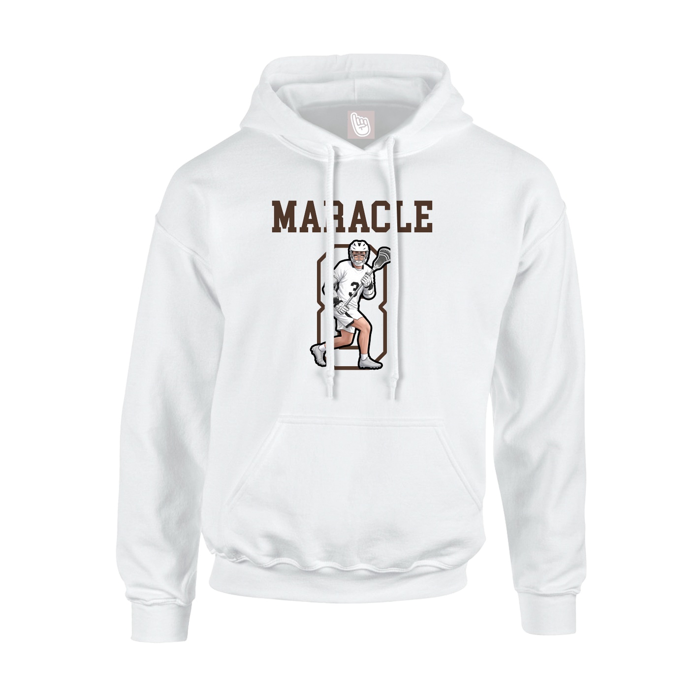 Hoodie — Shirsey in White
