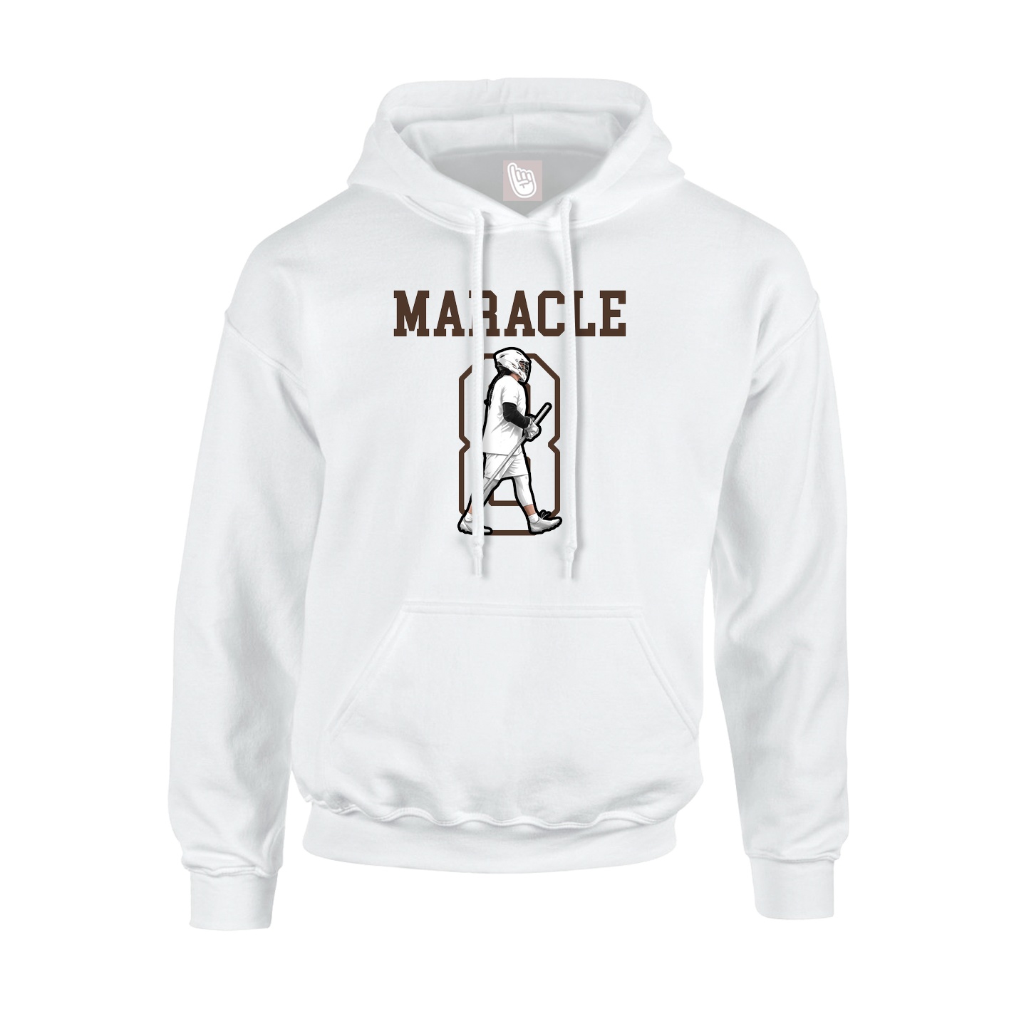 Hoodie — Shirsey in White