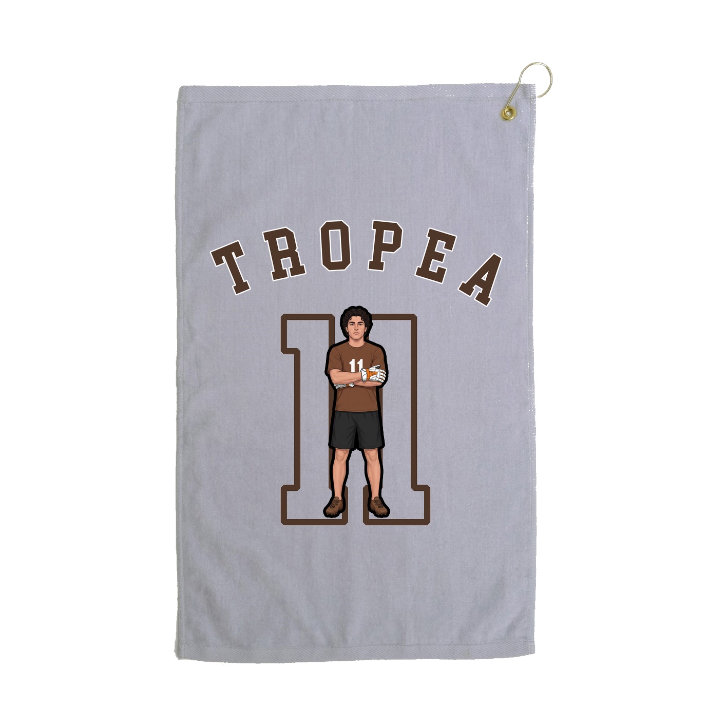 Golf Towel — Shirsey Arch in Grey