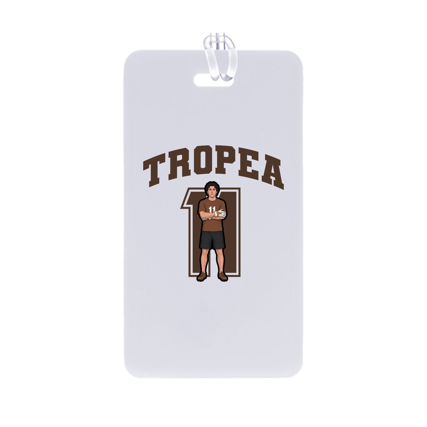 Bag Tag — Number in Classic