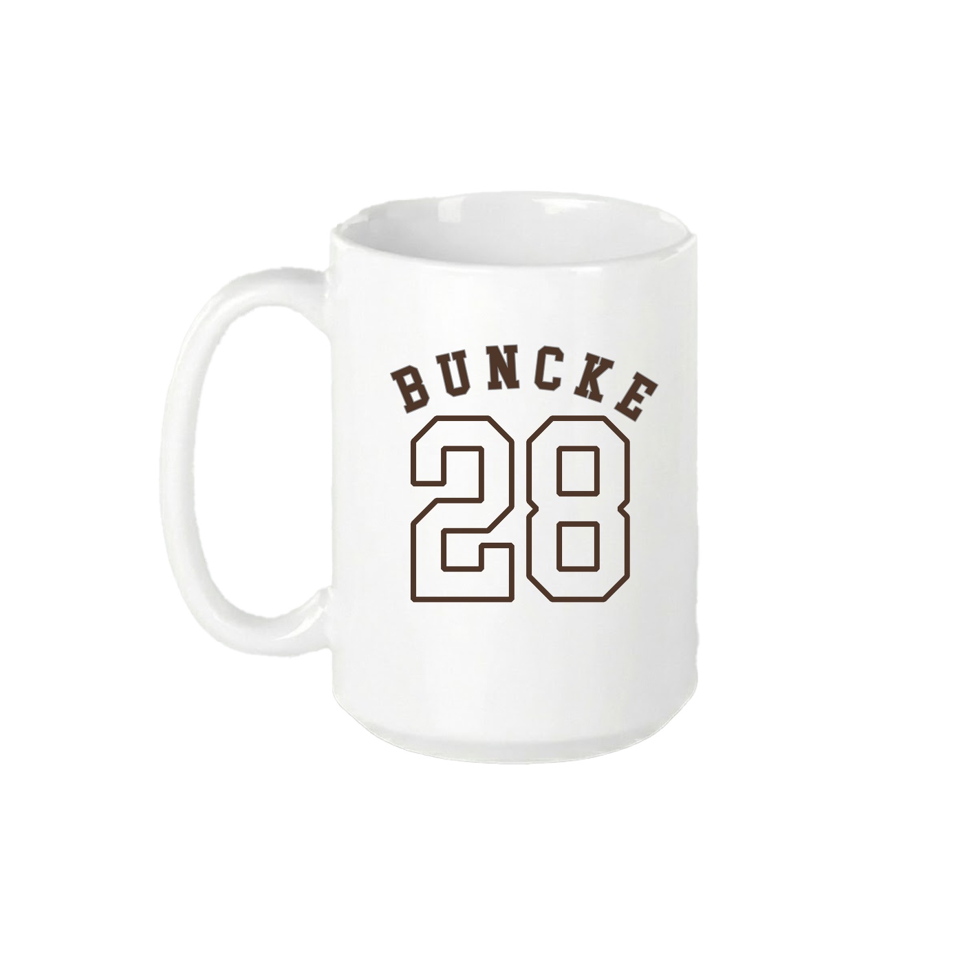 15oz Coffee Mug — Shirsey Arch in White