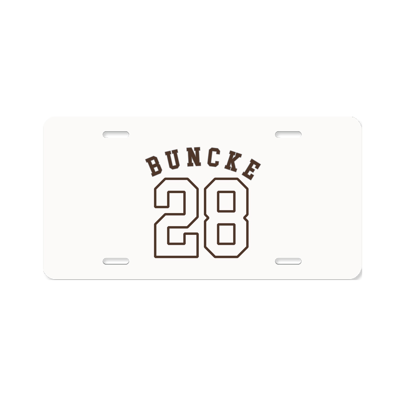 License Plate — Shirsey Arch in Classic