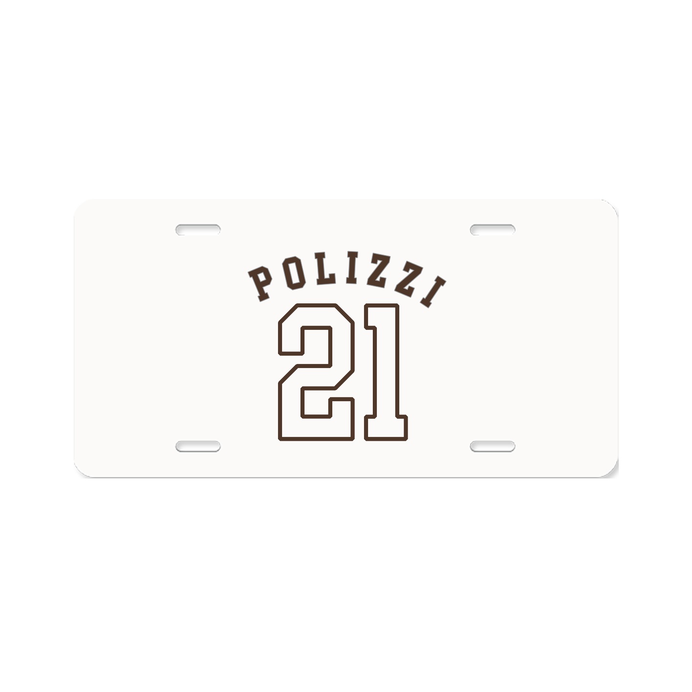 License Plate — Shirsey Arch in Classic