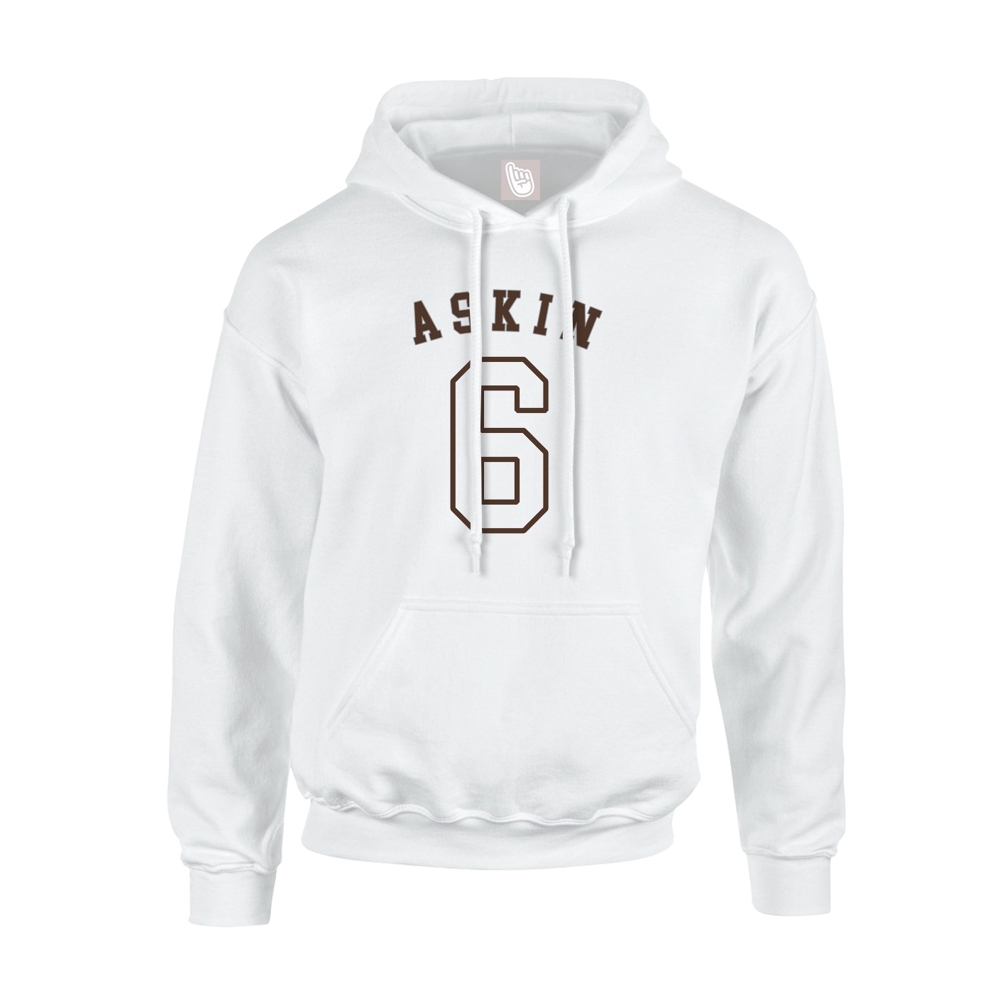 Hoodie — Shirsey Arch in White