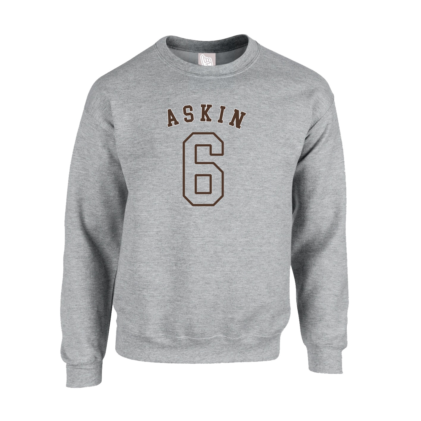 Fleece Crew — Shirsey Arch in Grey