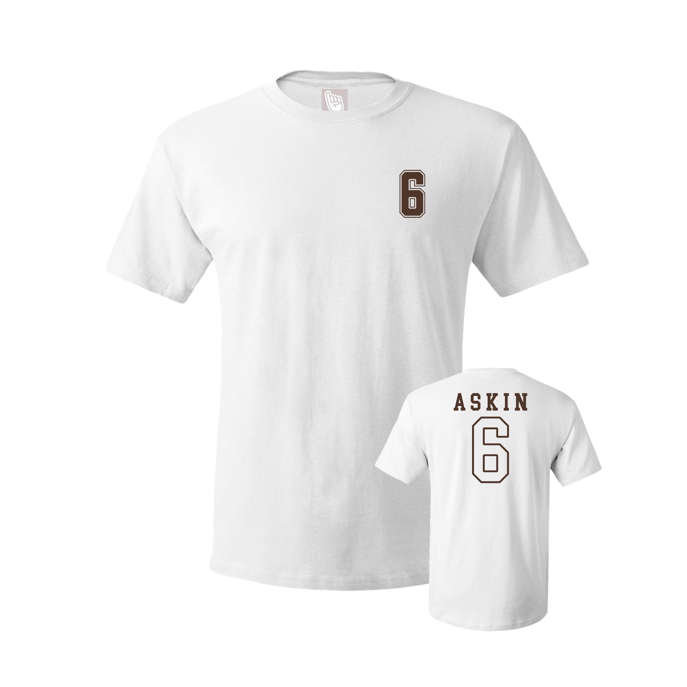 Tee — Chest Back in White