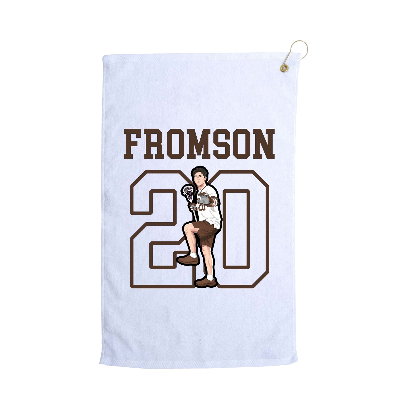 Golf Towel — Shirsey in White