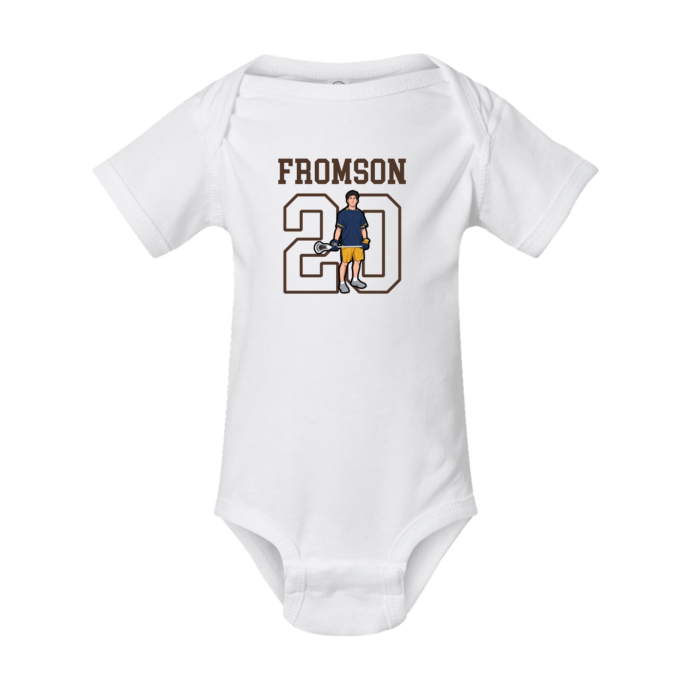 Baby Onesie — Shirsey in White