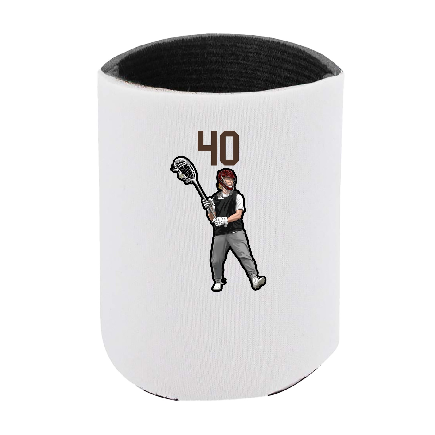 Can Holder — Number Top in White