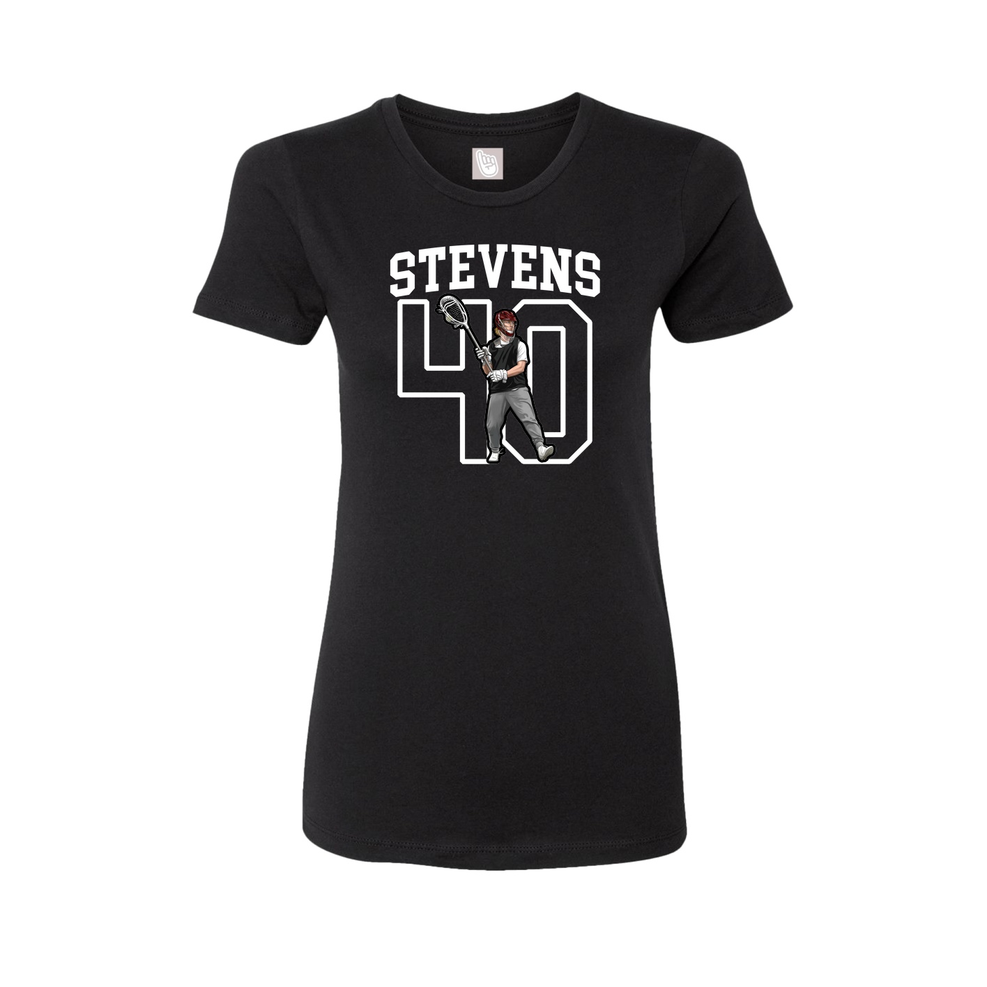 Fitted Women's Tee — Shirsey in Black