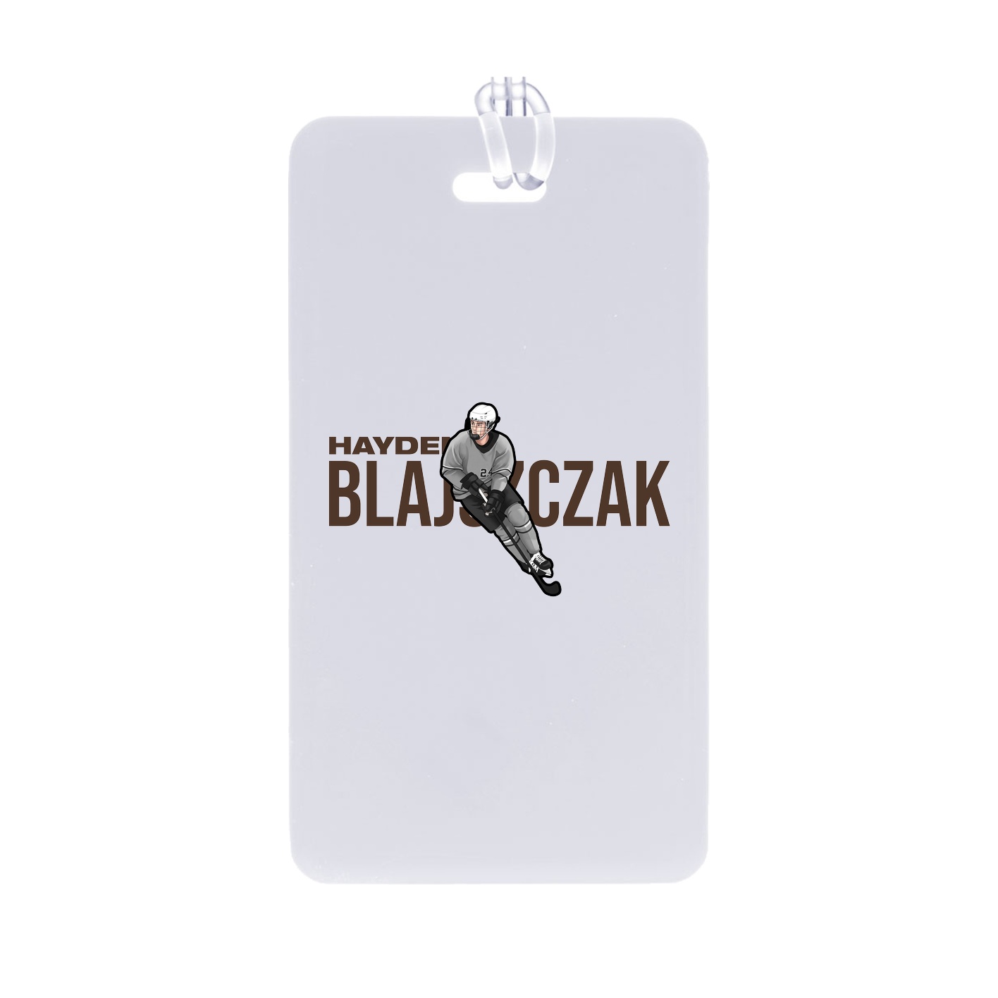 Bag Tag — Player Name in Classic