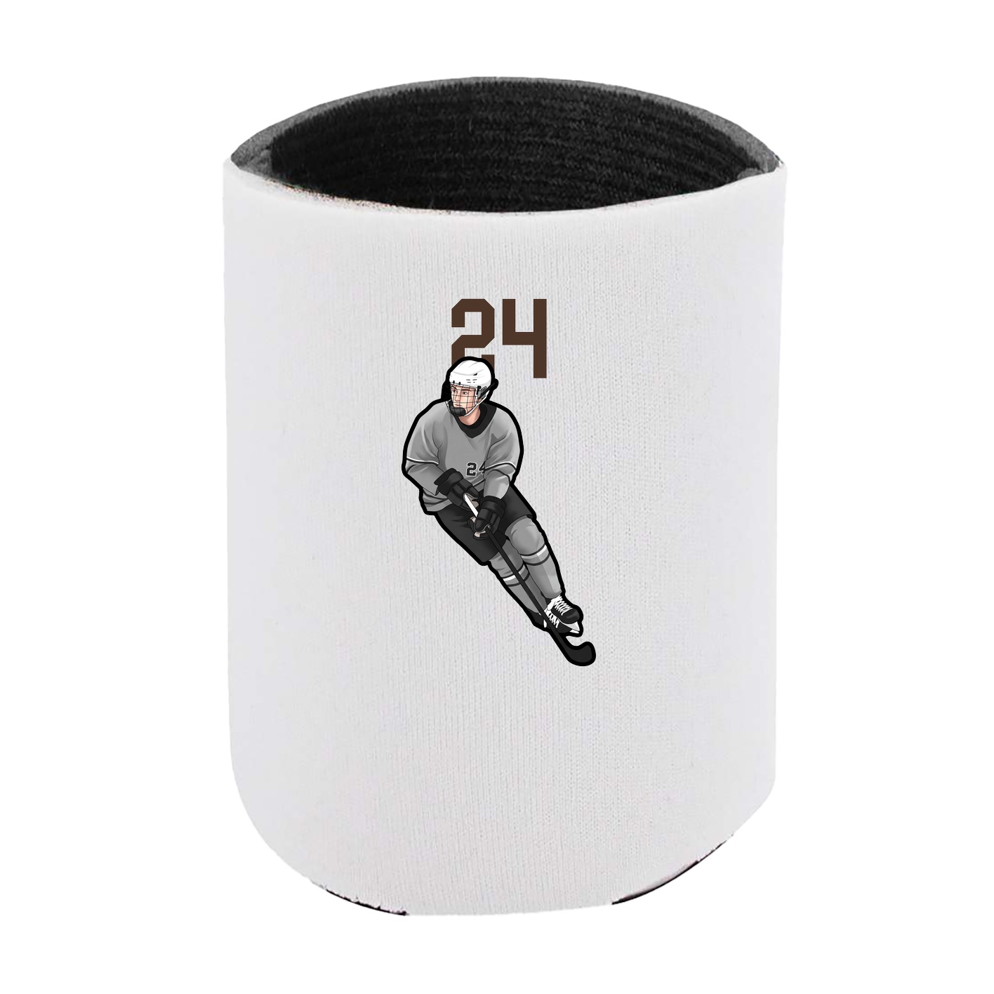 Can Holder — Number Top in White