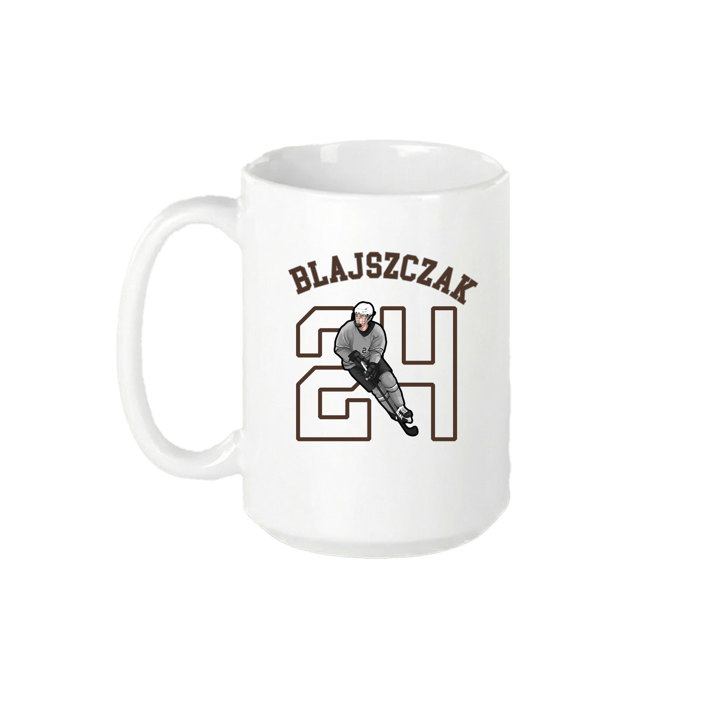 15oz Coffee Mug — Shirsey Arch in White