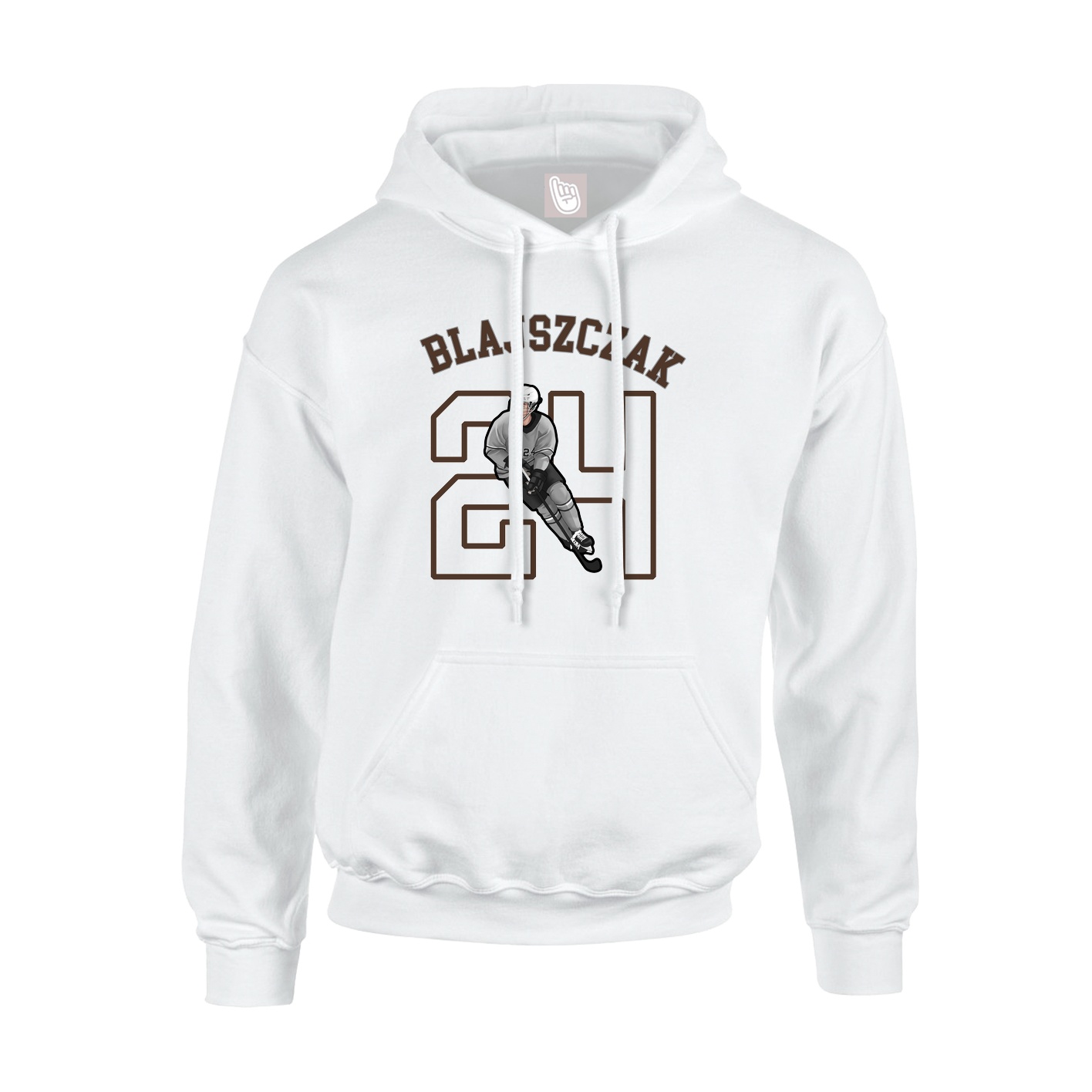 Hoodie — Shirsey Arch in White