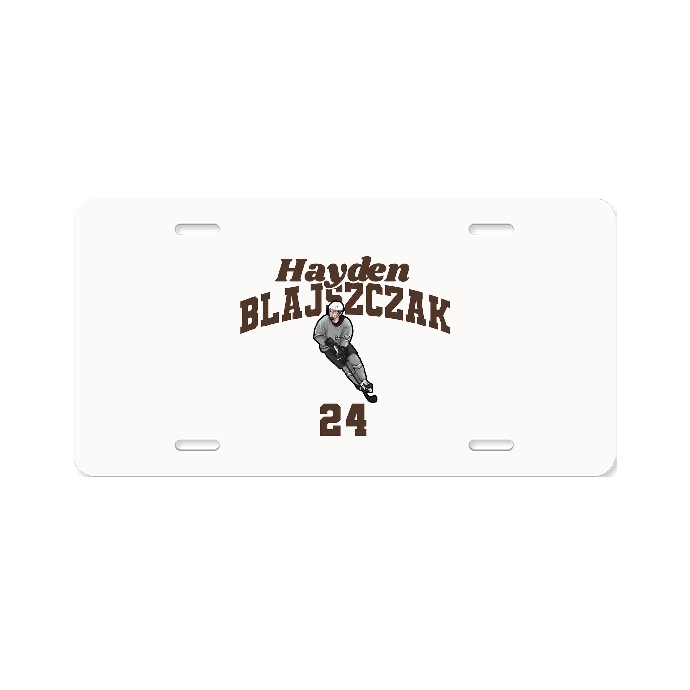 License Plate — Signature Arch in Classic