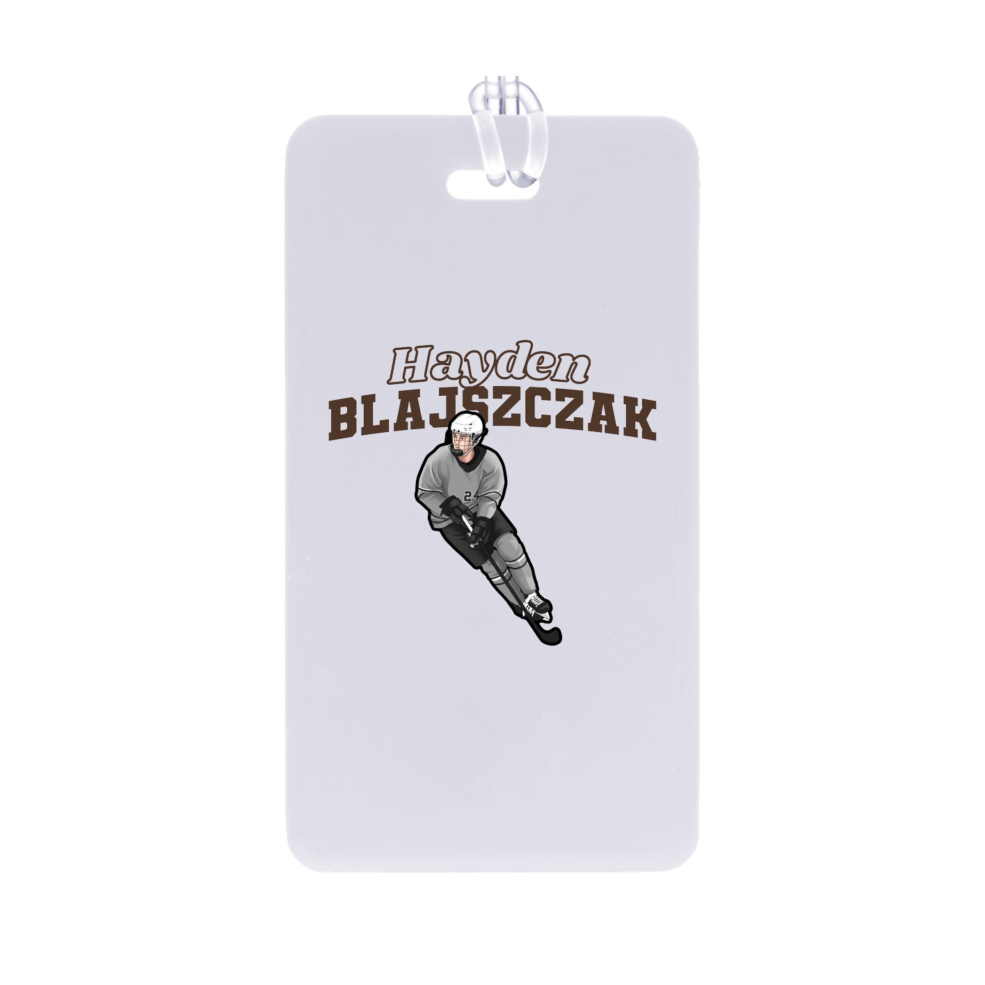 Bag Tag — Name Arch in Classic