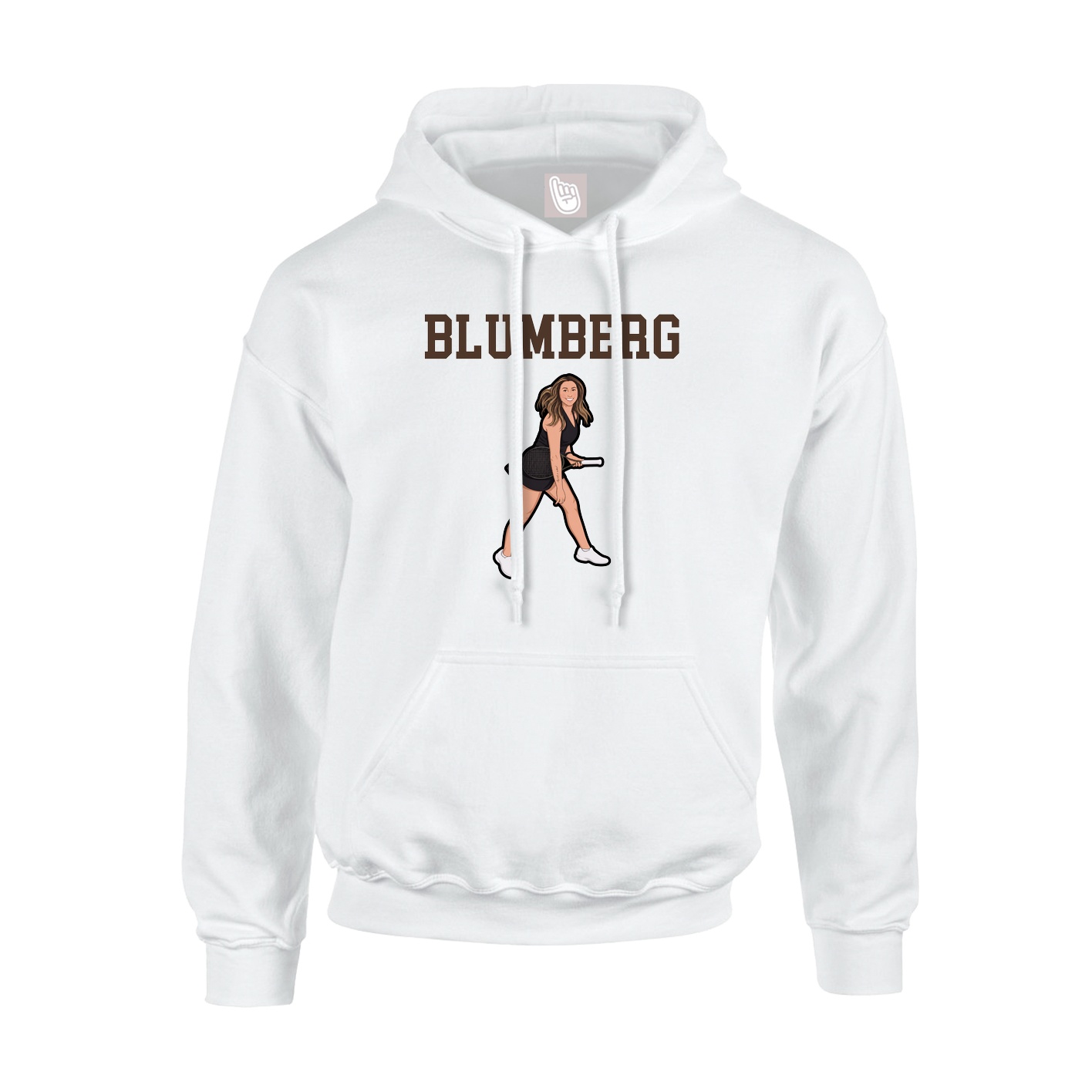 Hoodie — Shirsey in White