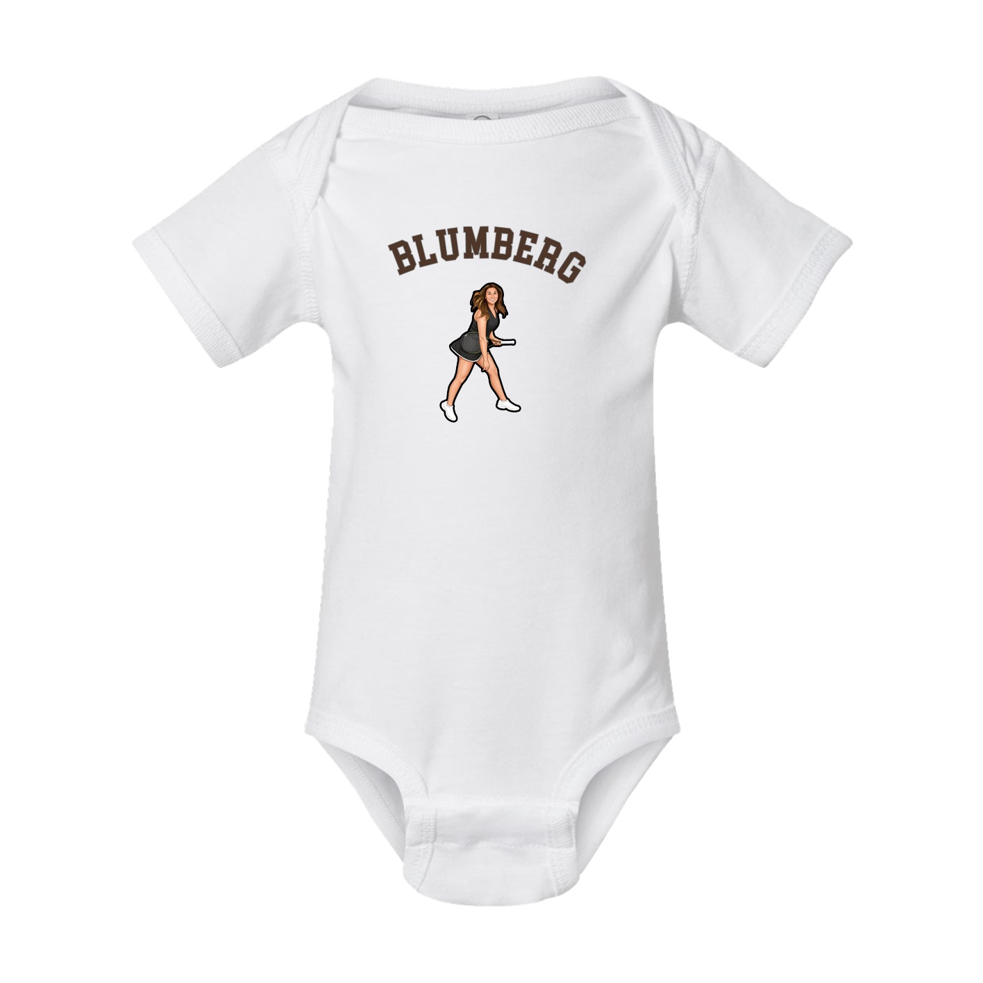 Baby Onesie — Shirsey Arch in White