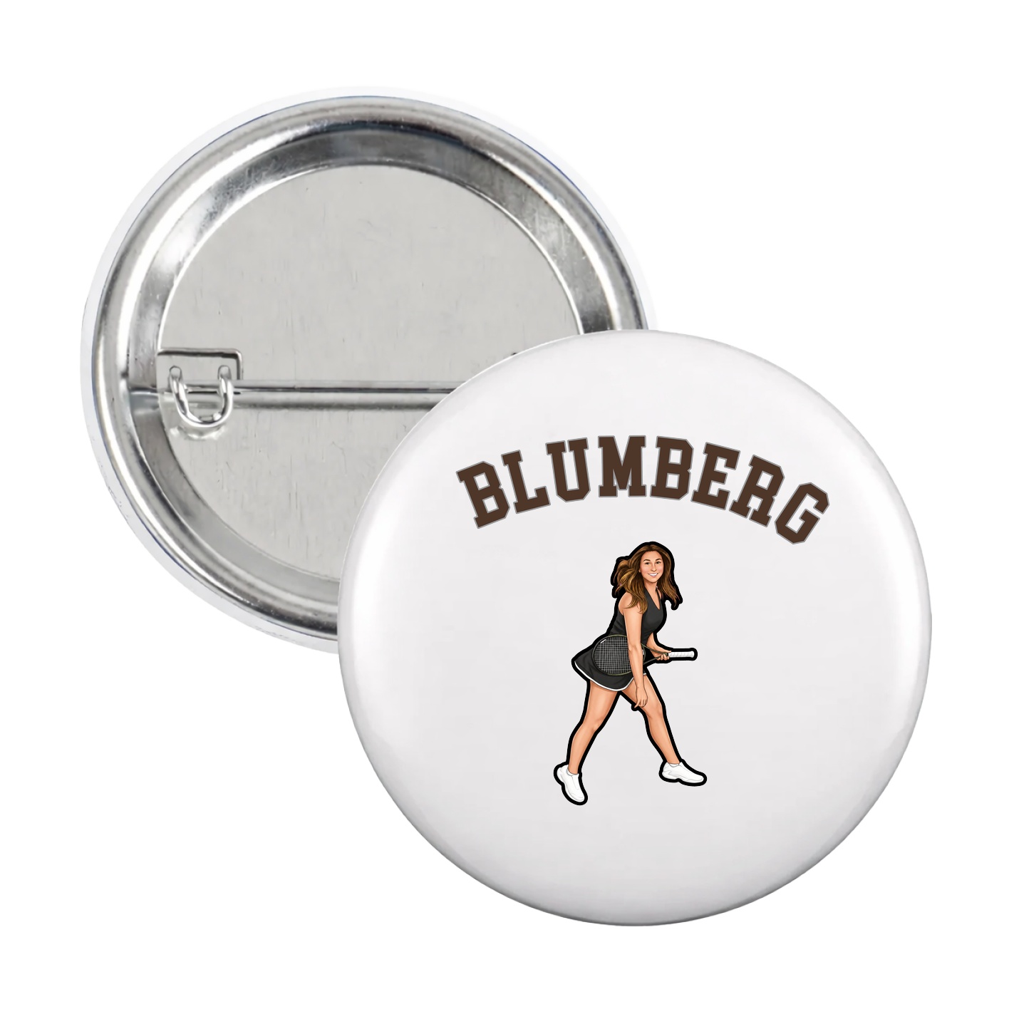 Game Day Button — Shirsey Arch in White