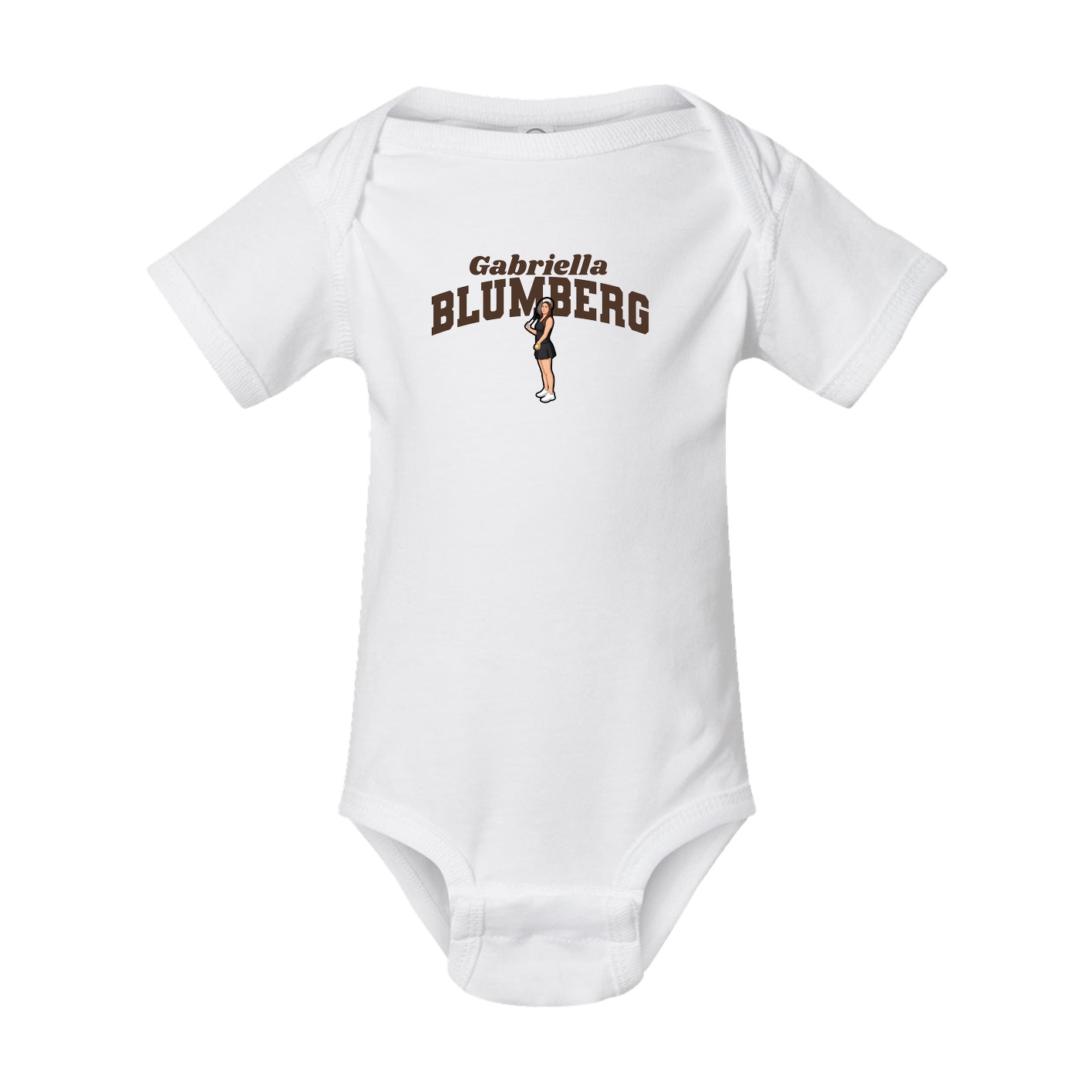 Baby Onesie — Signature Arch in White