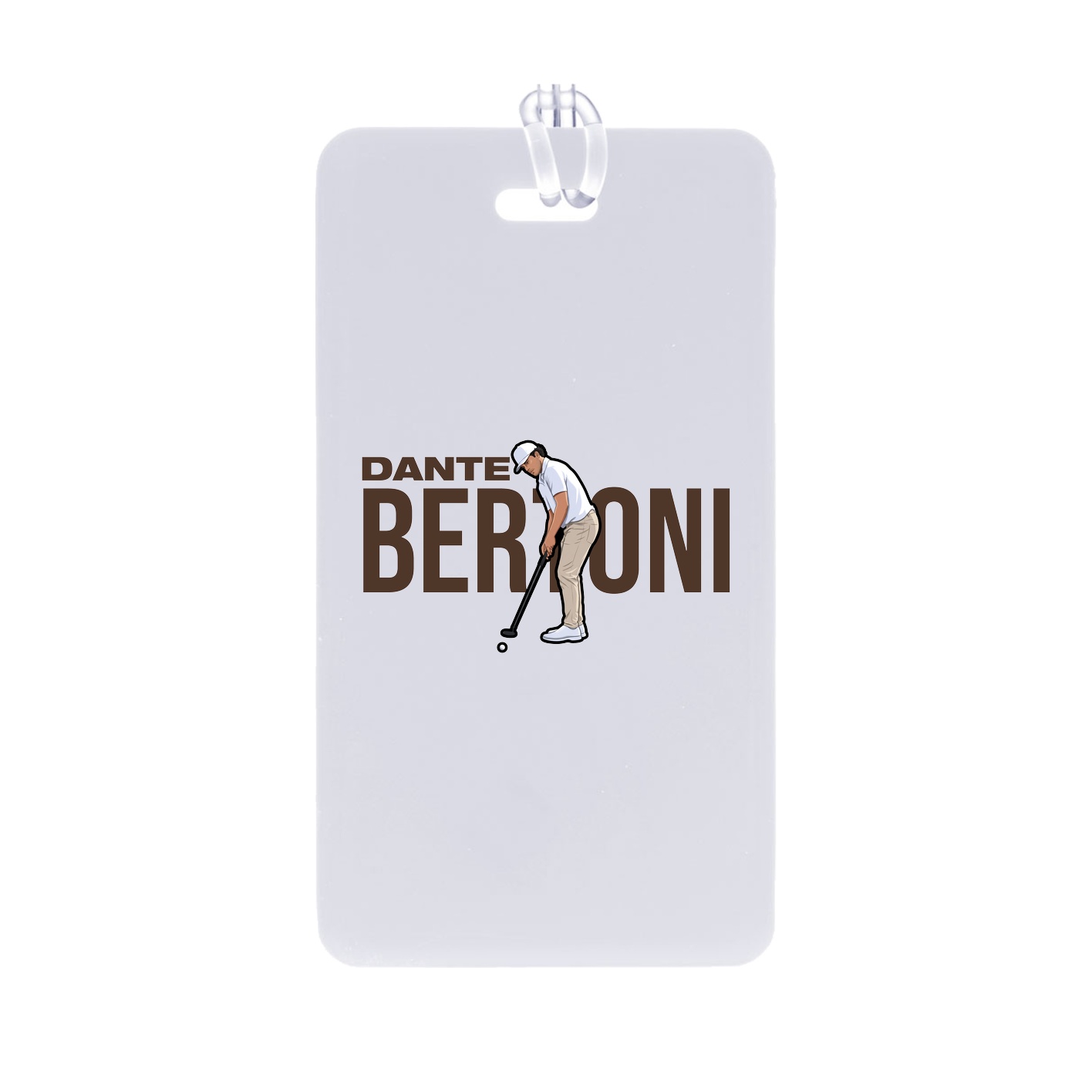 Bag Tag — Player Name in Classic