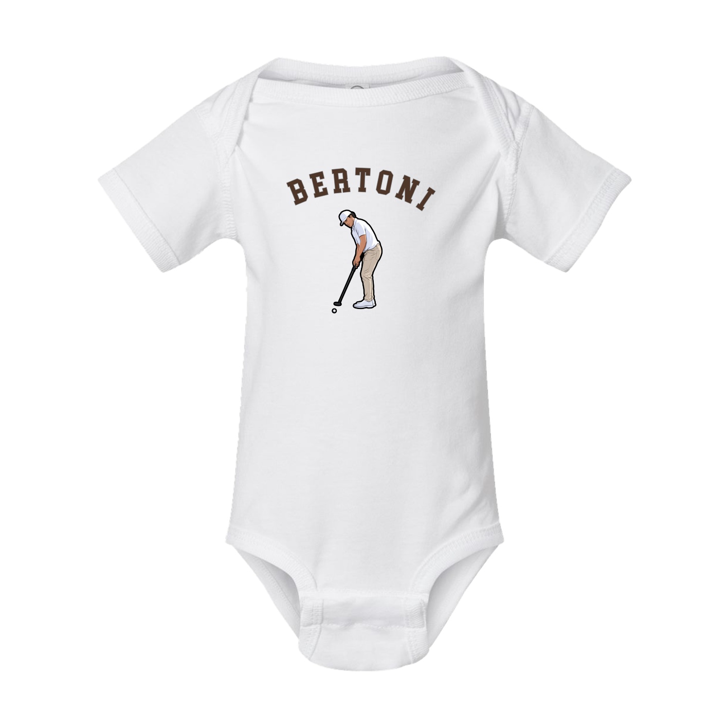 Baby Onesie — Shirsey Arch in White