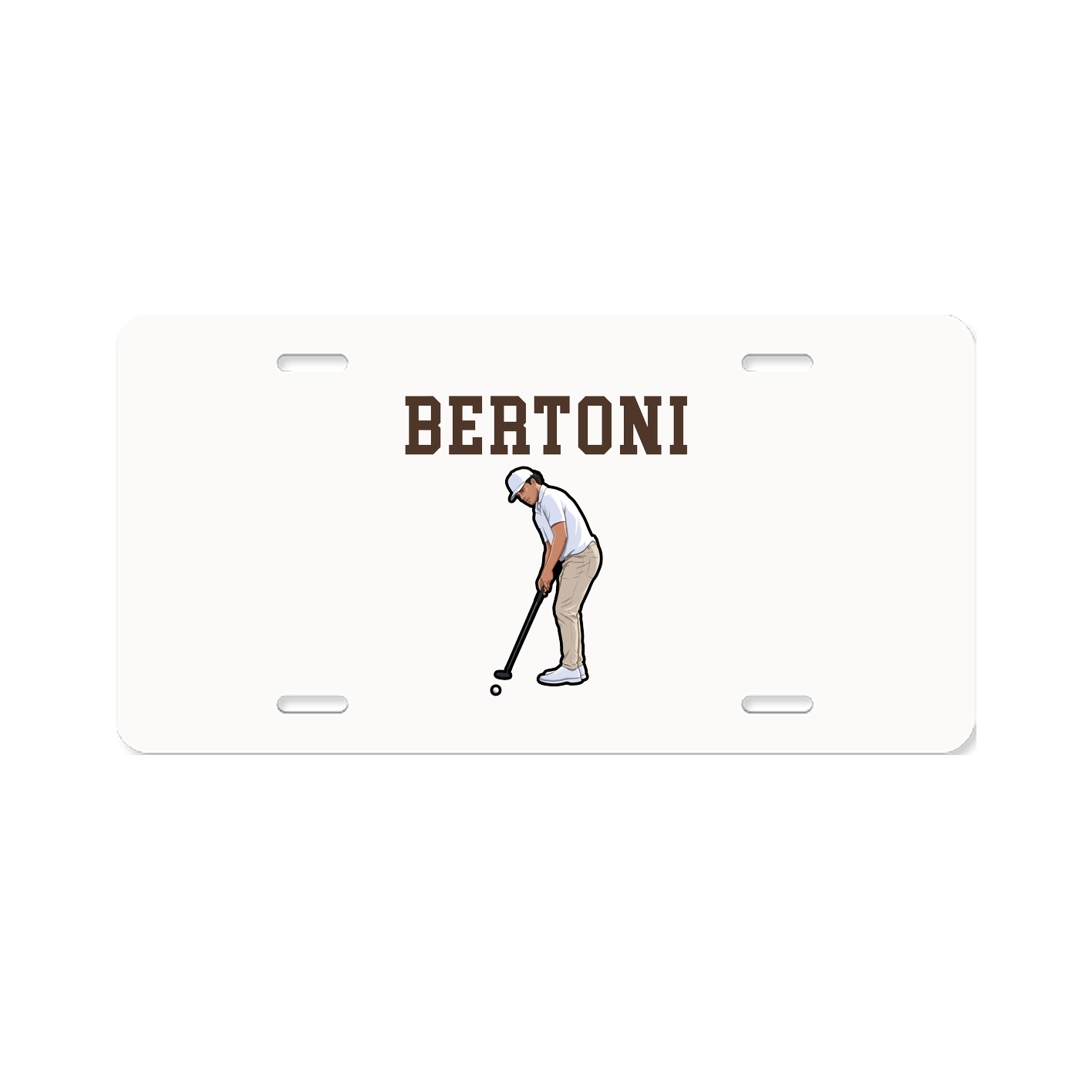 License Plate — Shirsey in Classic