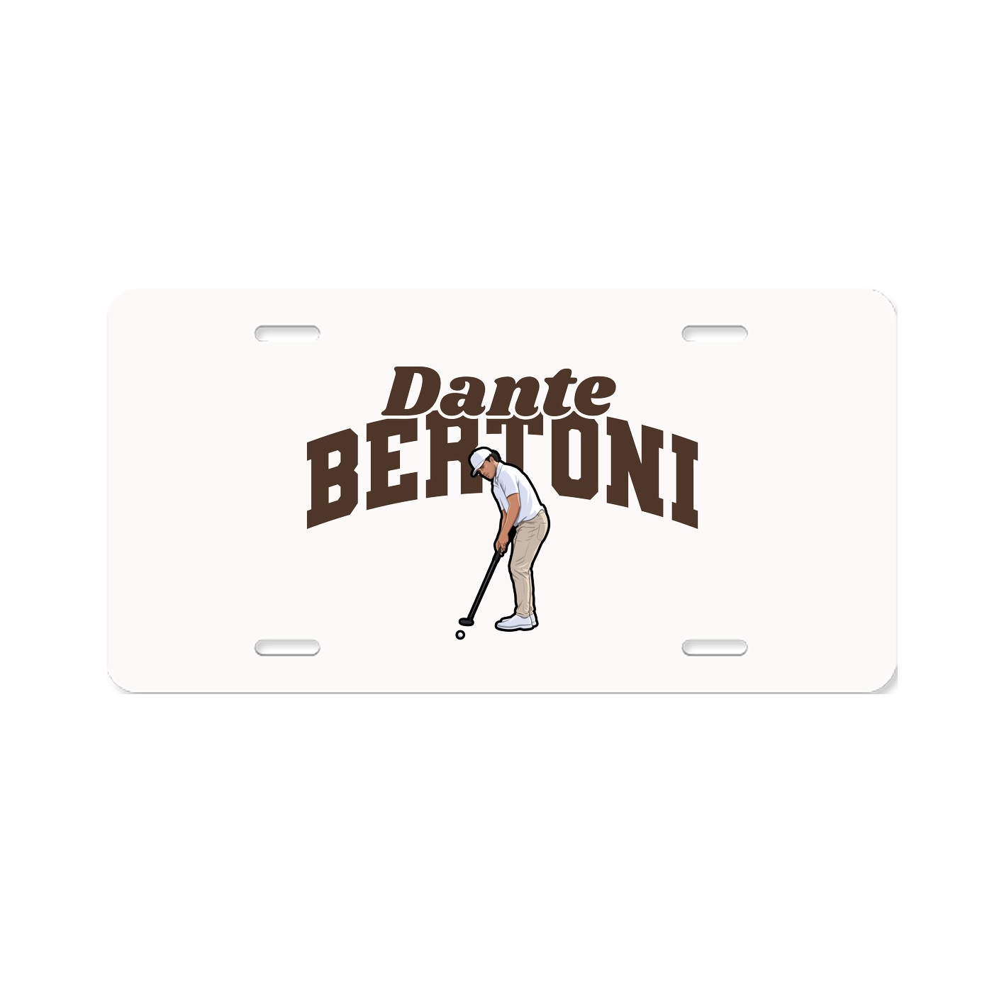 License Plate — Signature Arch in Classic