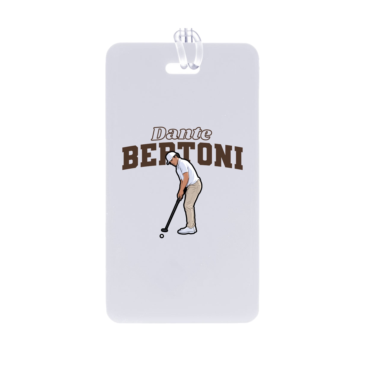Bag Tag — Name Arch in Classic