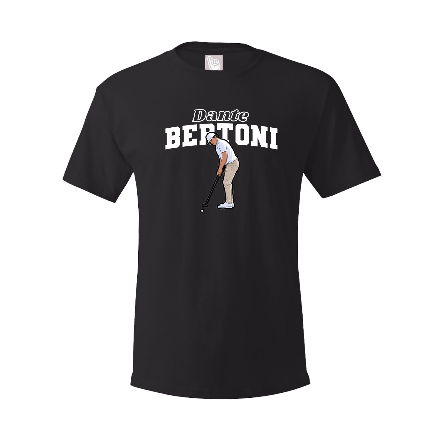 Youth Tee — Name Arch in Black