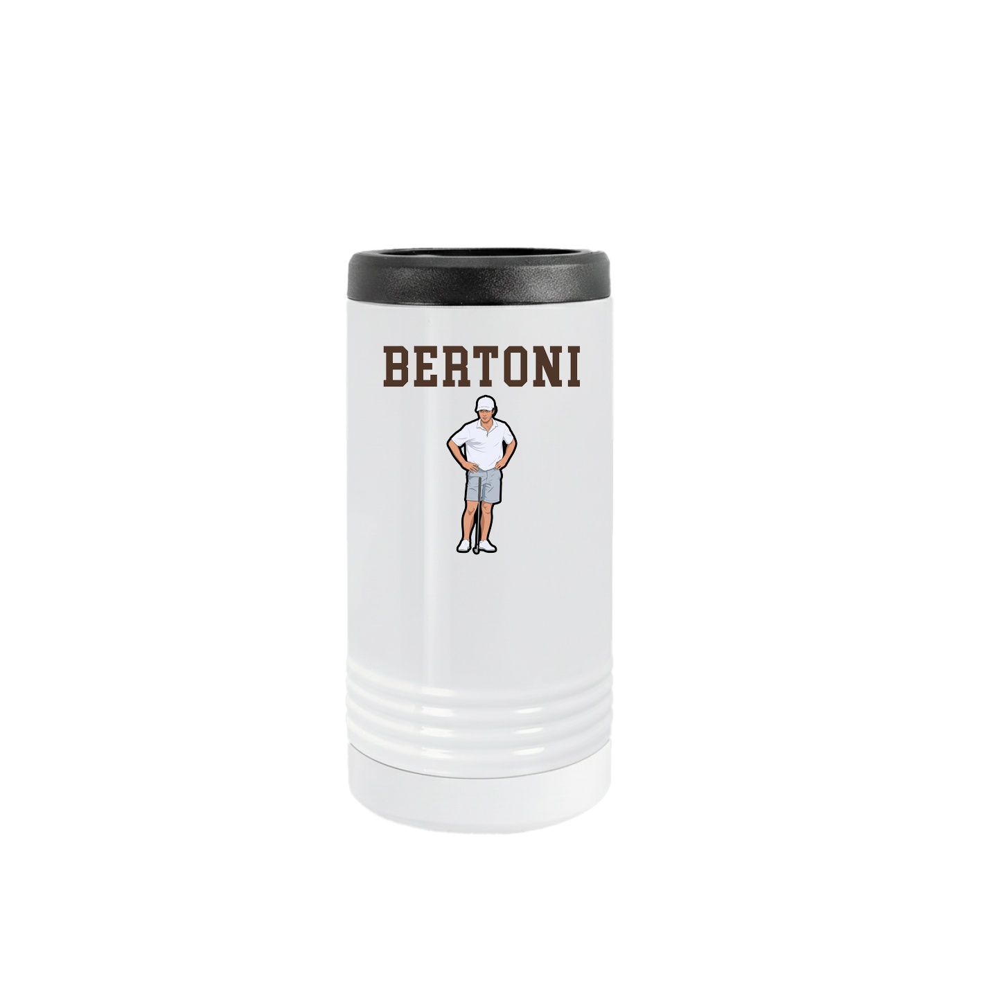 Slim Beverage Holder — Shirsey in White