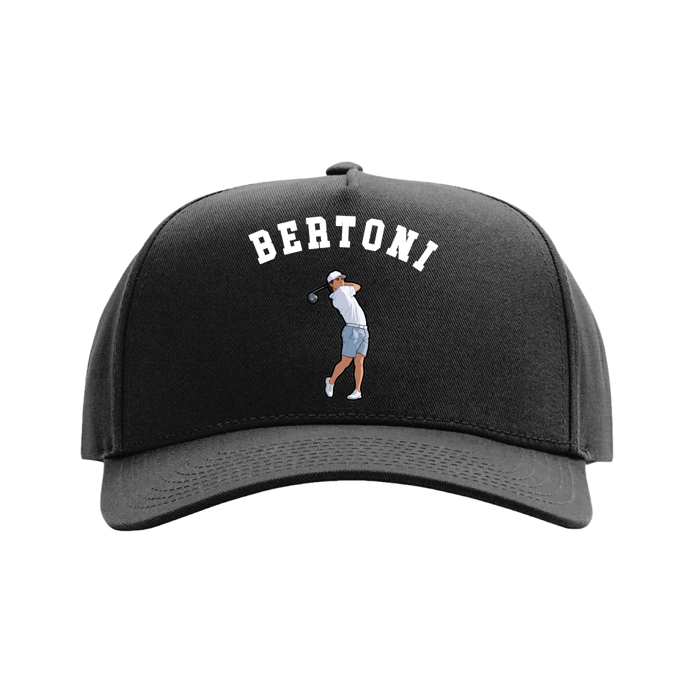 Full Fabric Five-Panel Champ Cap