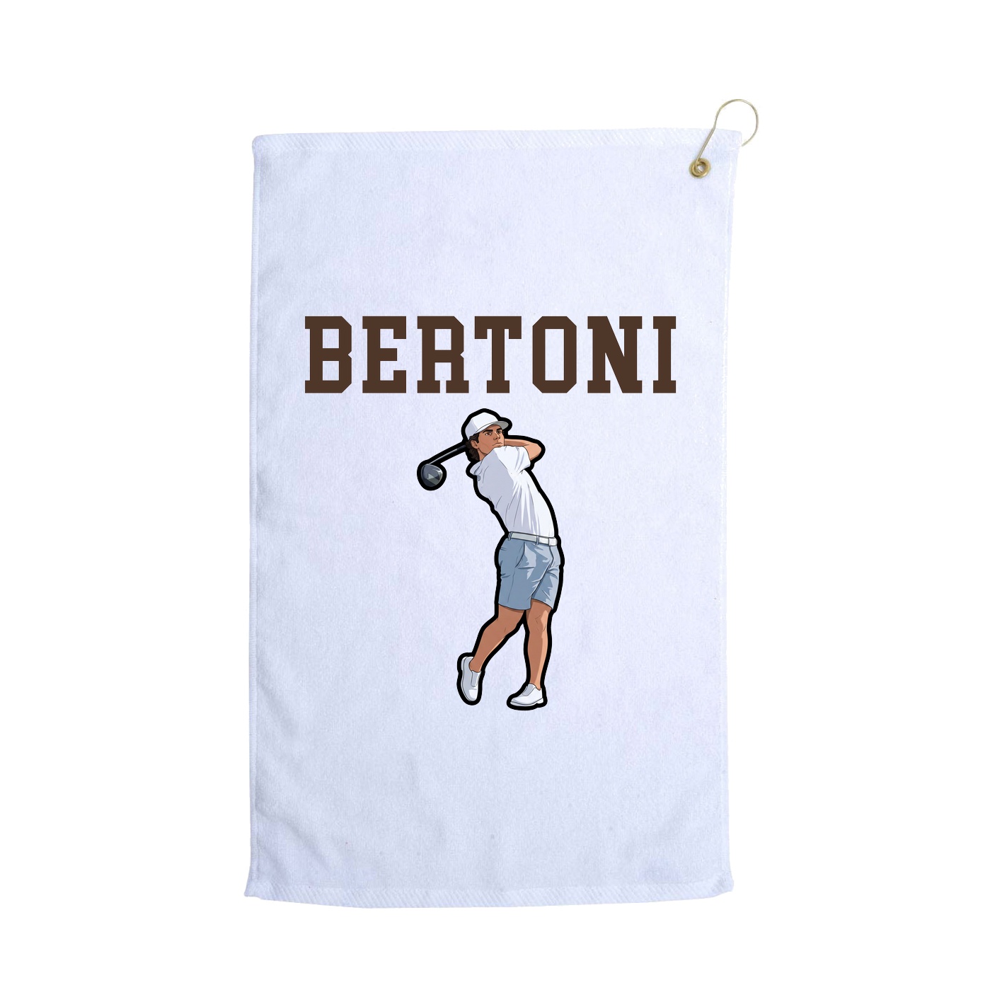 Golf Towel — Shirsey in White