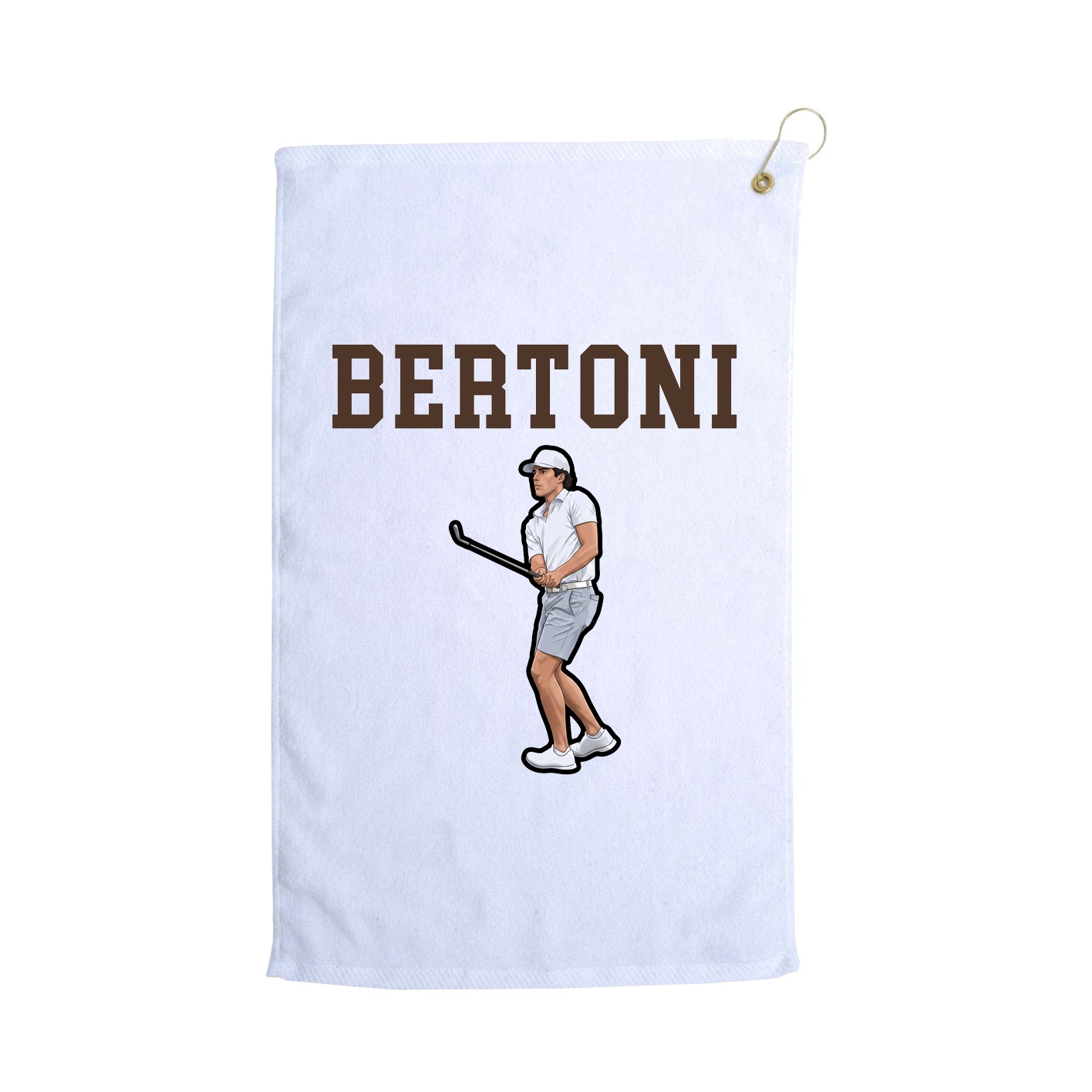 Golf Towel — Shirsey in White