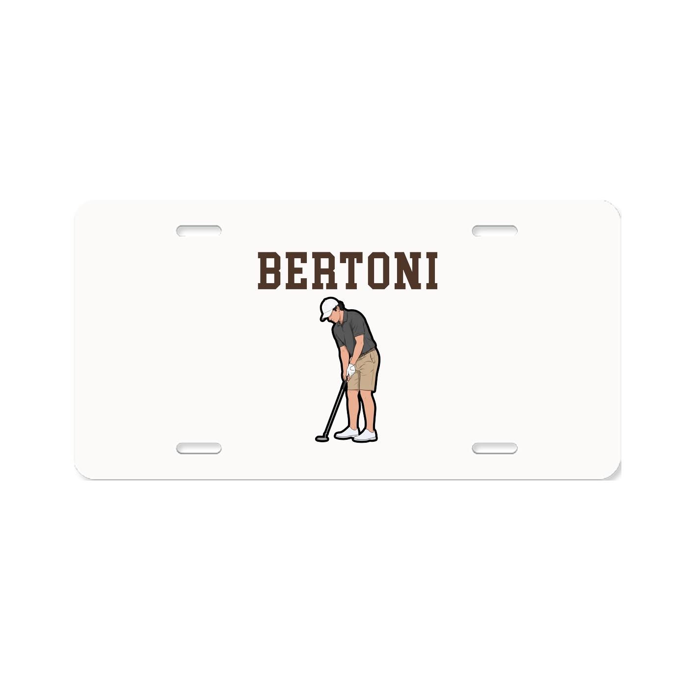 License Plate — Shirsey in Classic