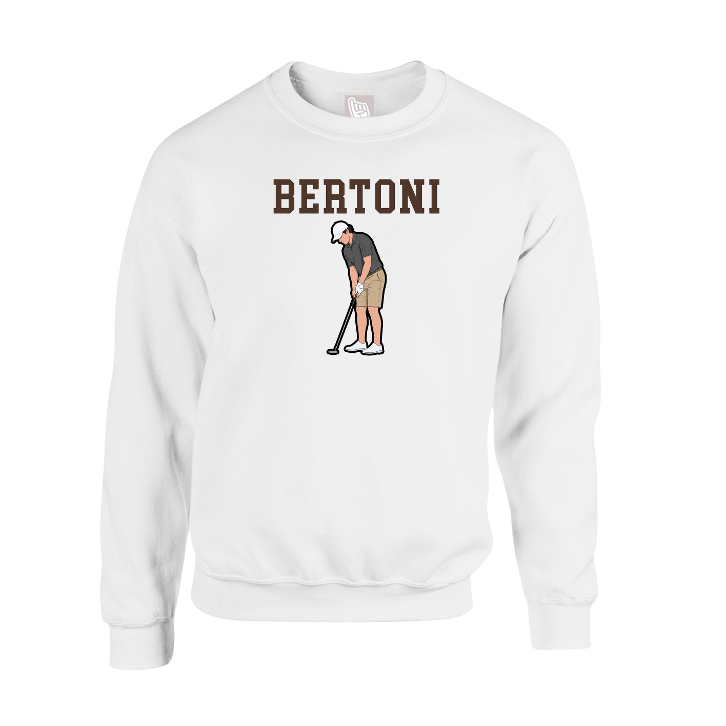 Fleece Crew — Shirsey in White