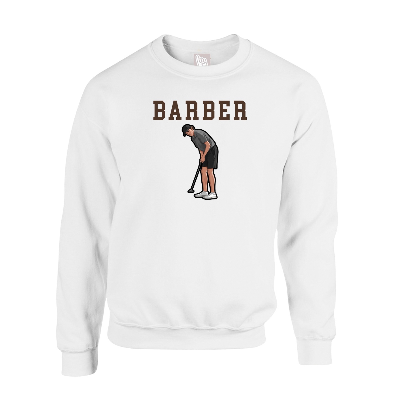 Fleece Crew — Shirsey in White