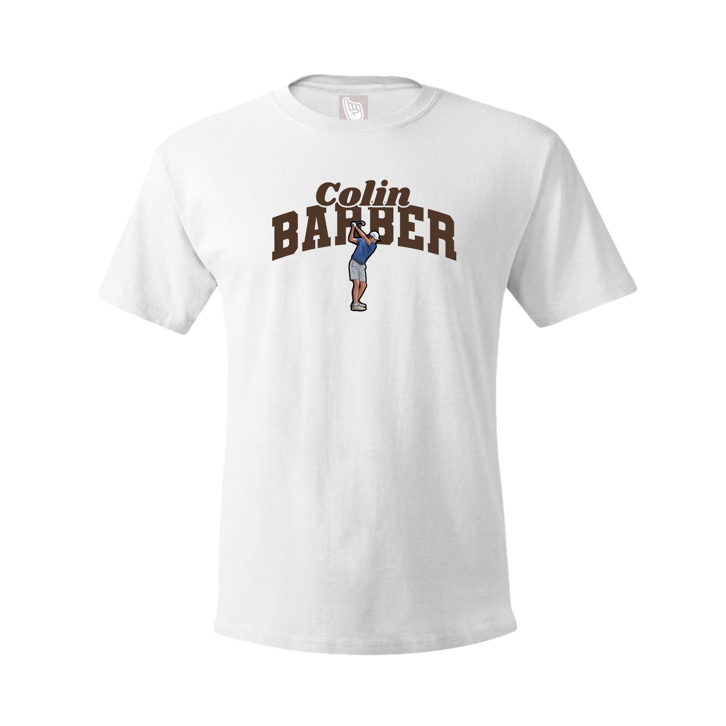 Youth Tee — Signature Arch in White
