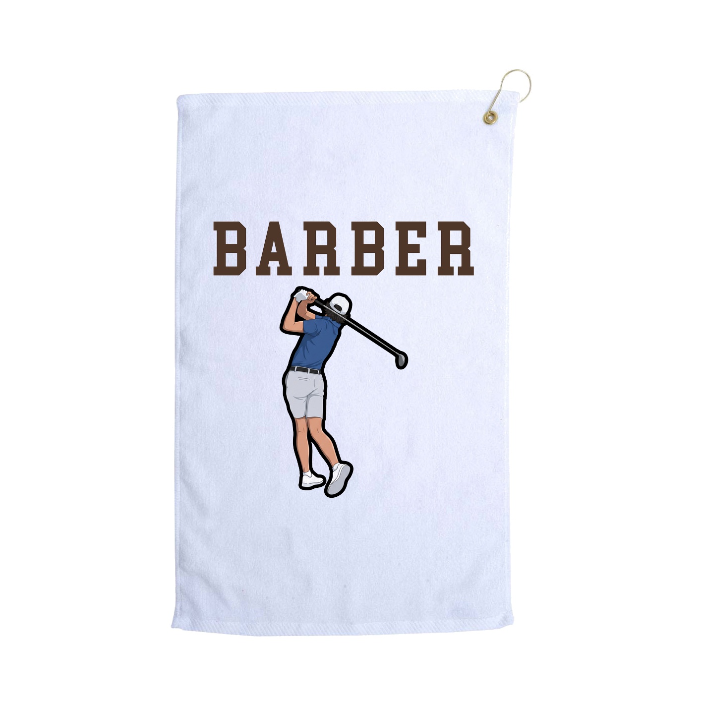 Golf Towel — Shirsey in White