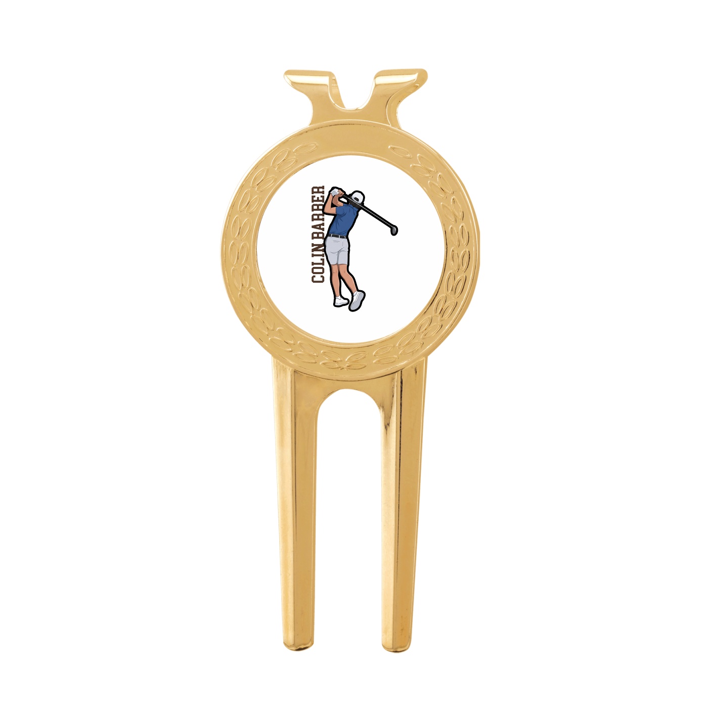 Divot Tool with Ball Marker — Name Vertical in Classic