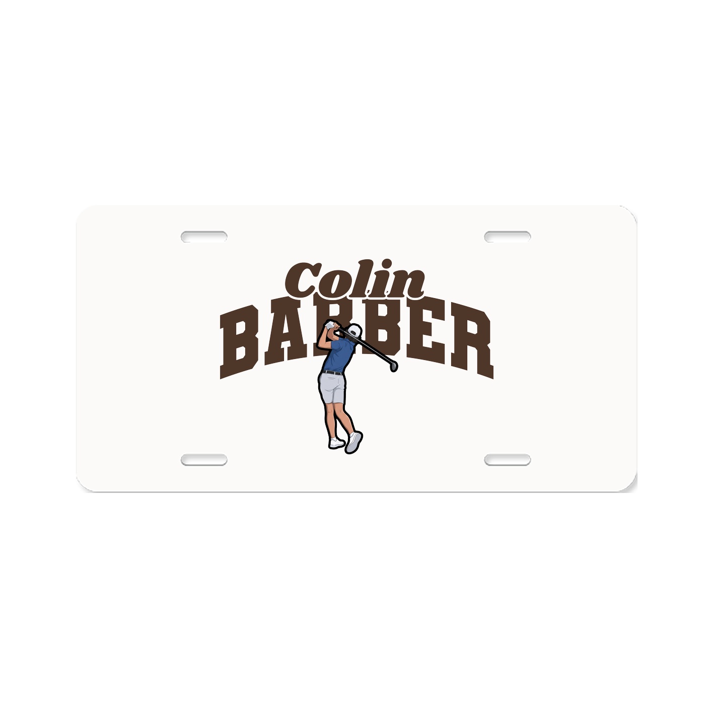 License Plate — Signature Arch in Classic