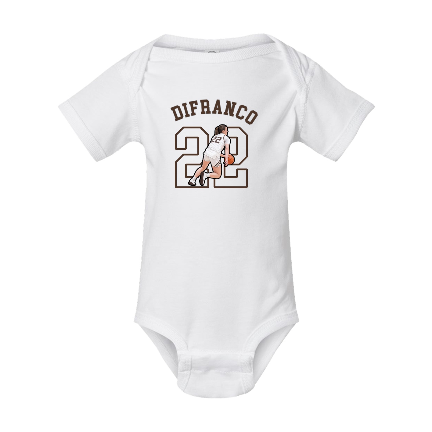 Baby Onesie — Shirsey Arch in White