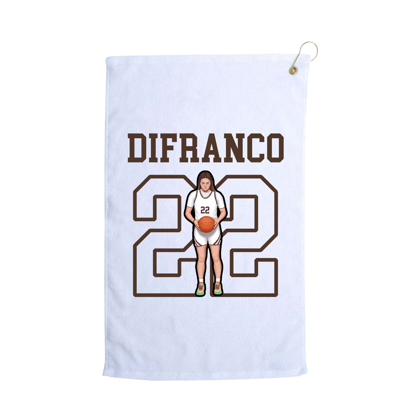 Golf Towel — Shirsey in White