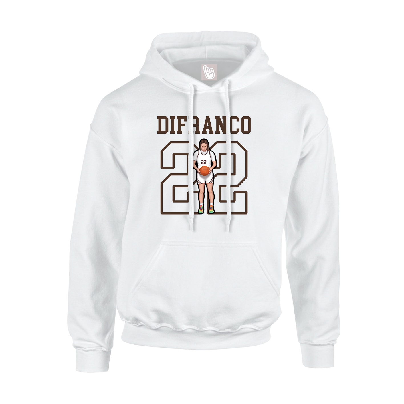 Youth Hoodie — Shirsey in White