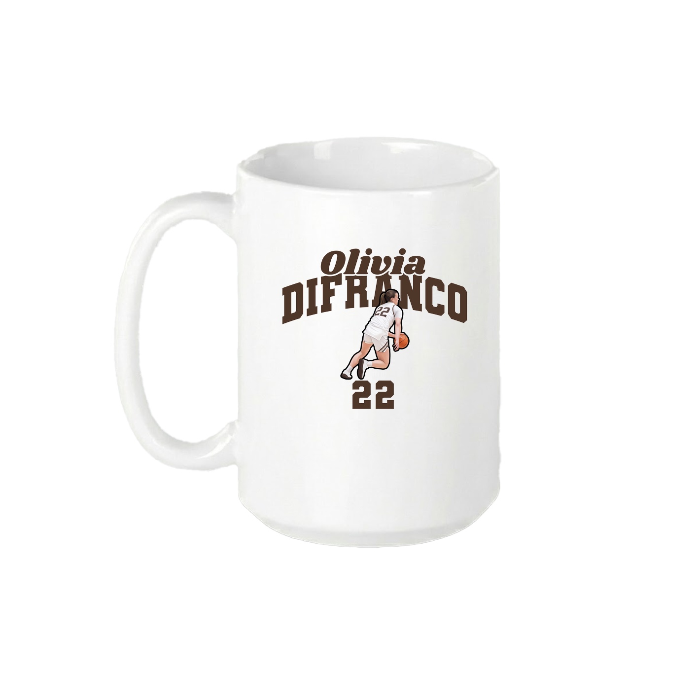 15oz Coffee Mug — Signature Arch in White