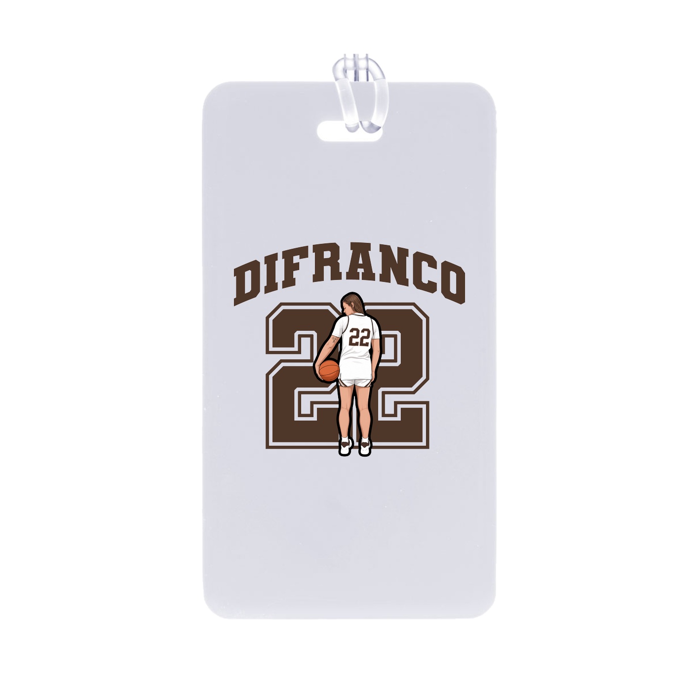 Bag Tag — Number in Classic
