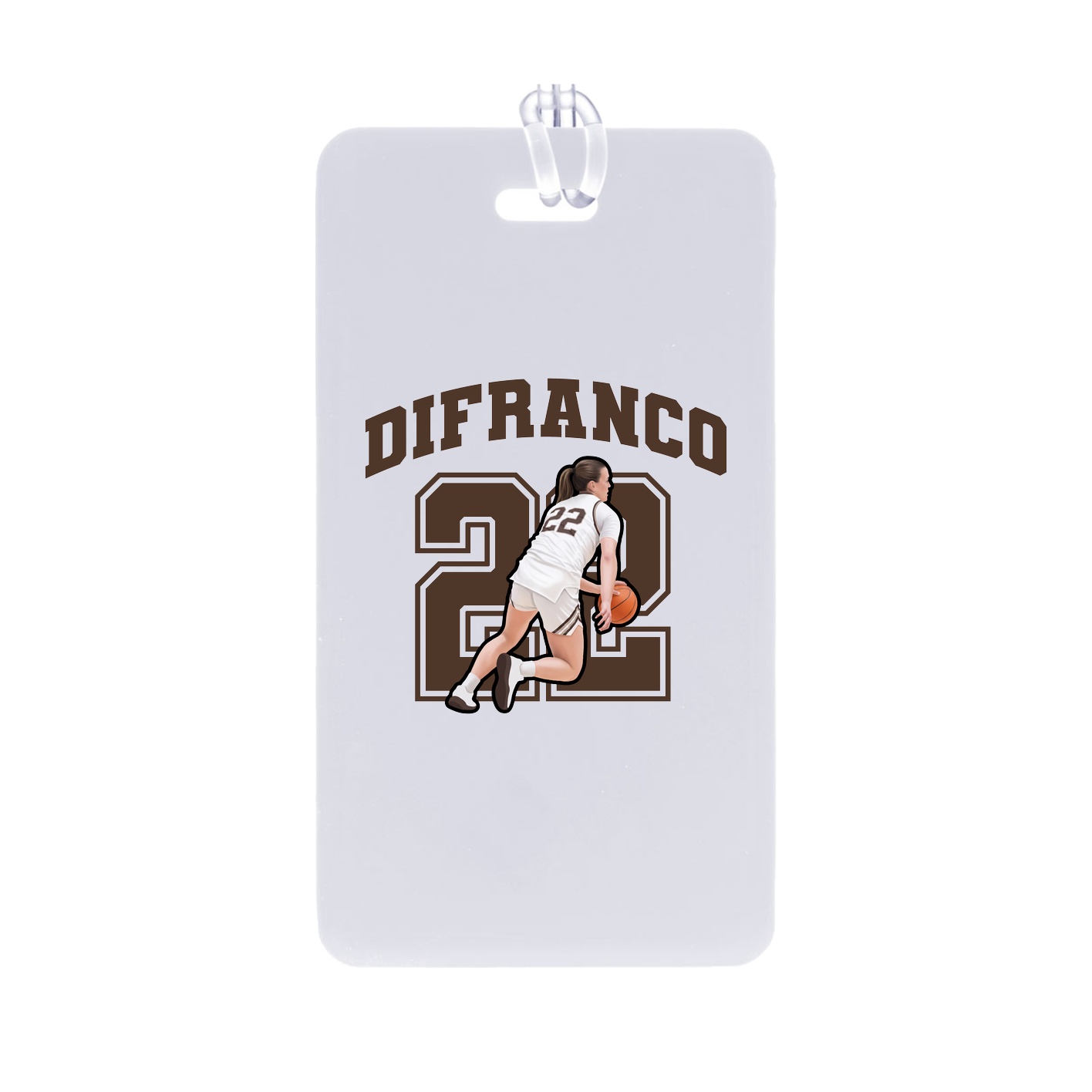Bag Tag — Number in Classic