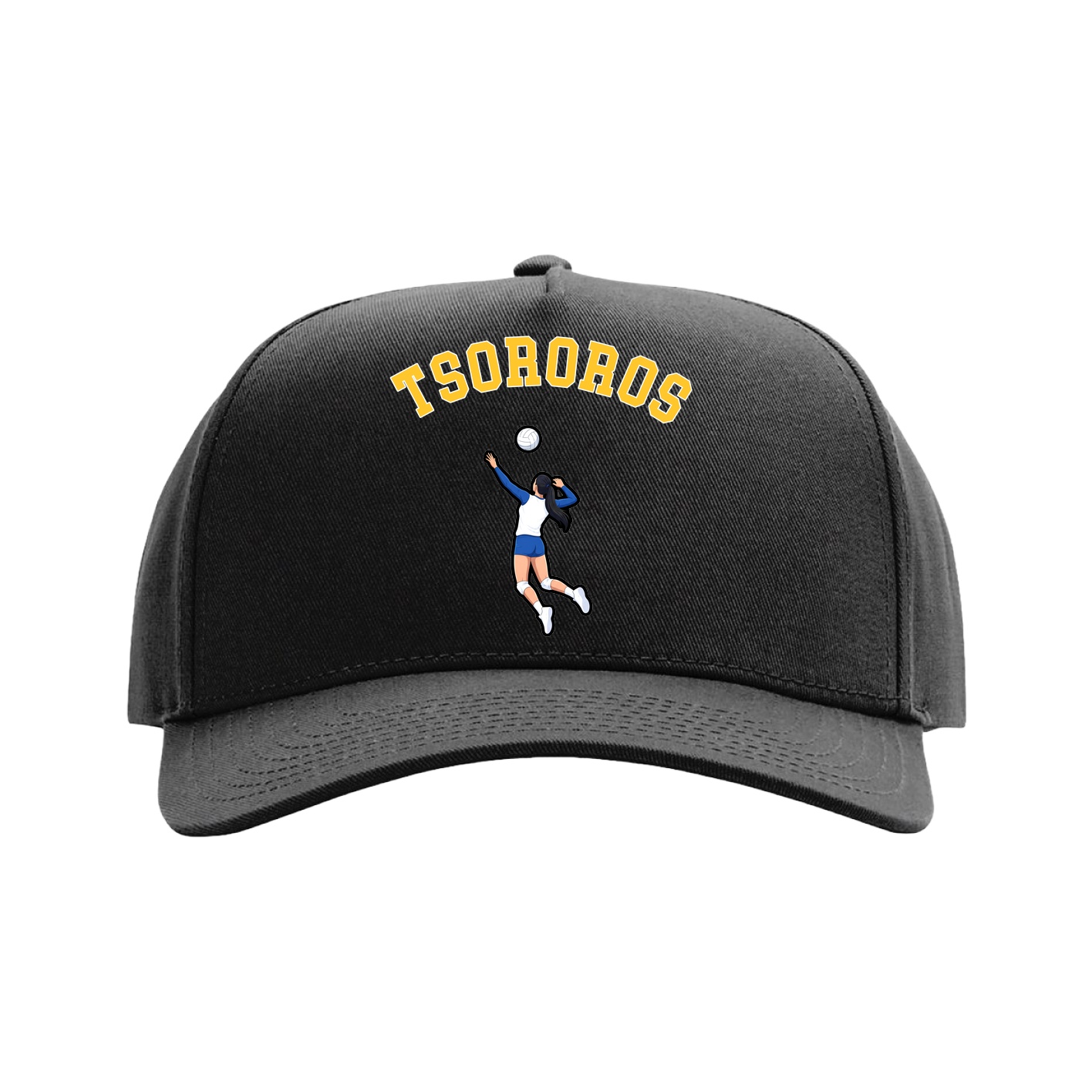 Full Fabric Five-Panel Champ Cap