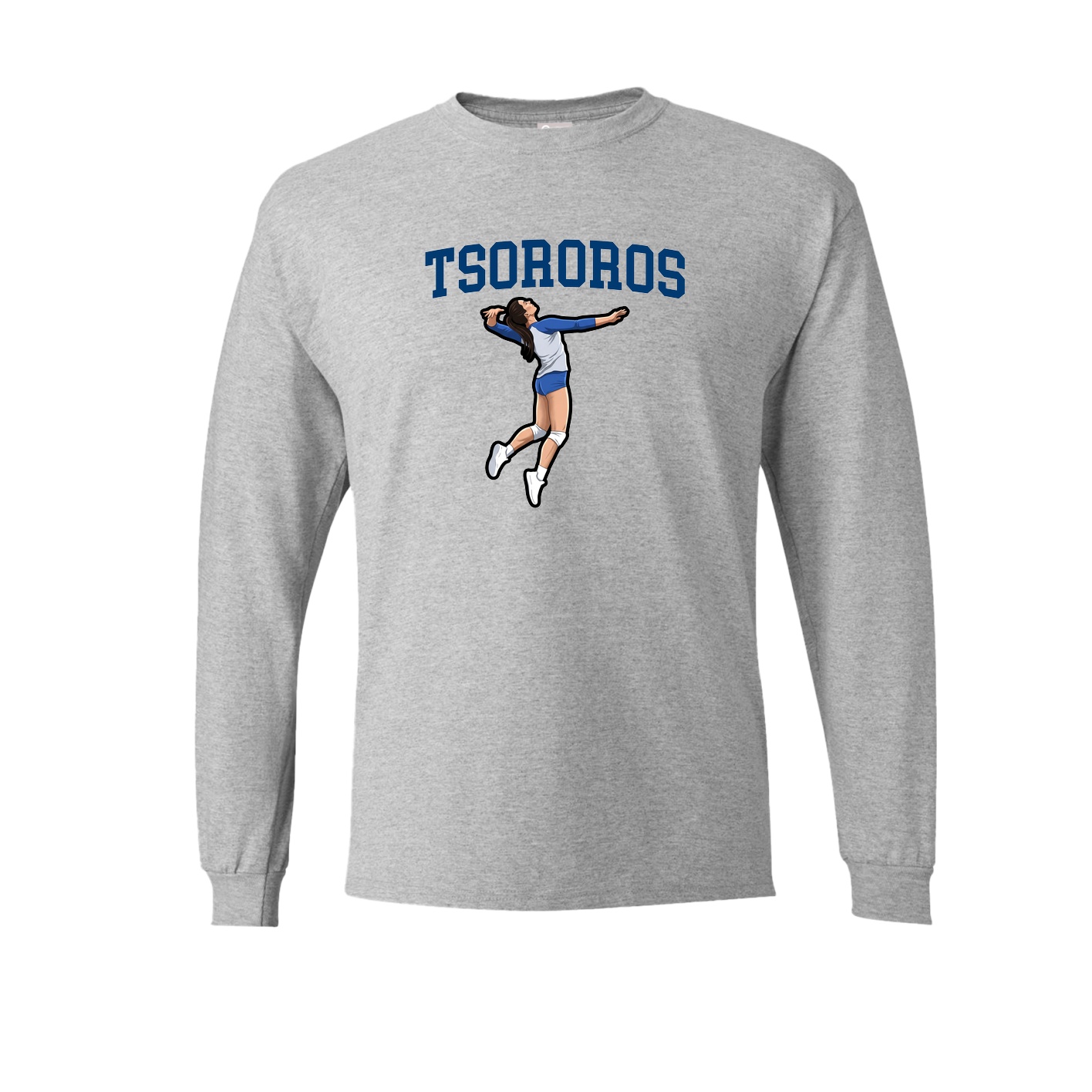 Long Sleeve Tee — Shirsey in Grey