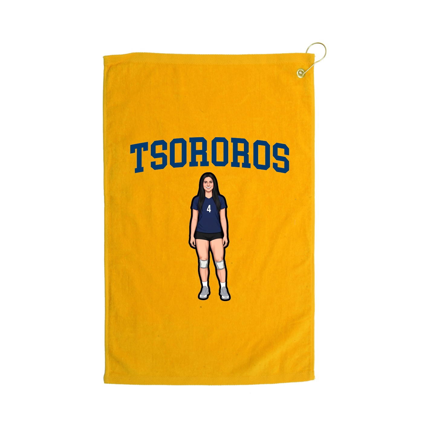 Golf Towel — Shirsey in Gold
